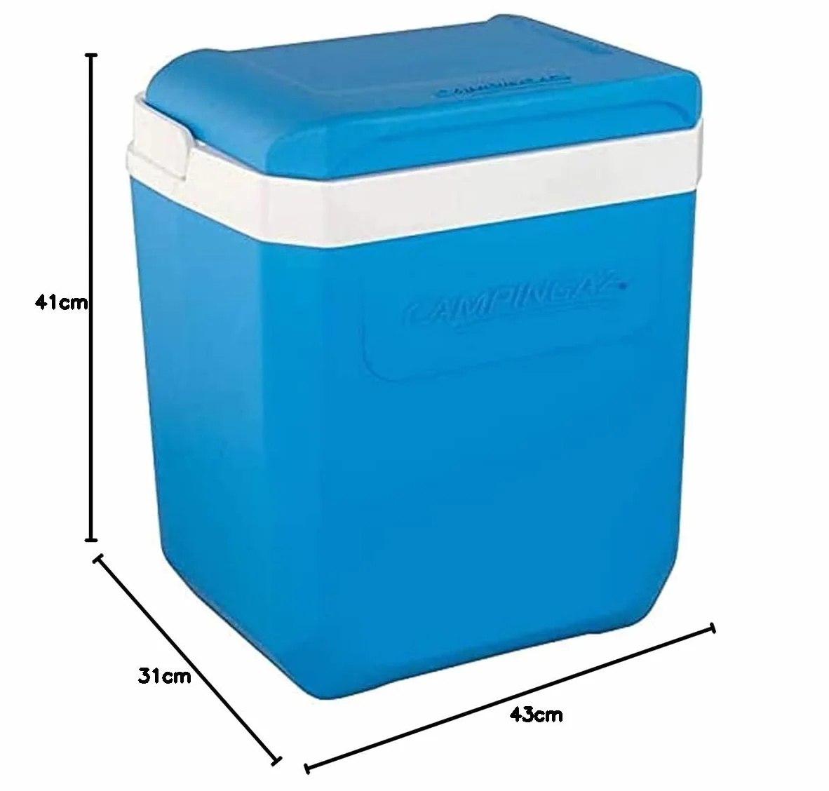 Campingaz Icetime Plus 26L, nevera pasiva, termo con capacidad de 26L, nevera con relleno de espuma de PU que mantiene los alimentos y bebidas frescos hasta 24 horas