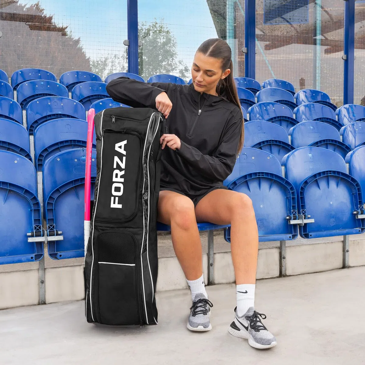 FORZA Pro Bolsa para Palos de Hockey │ Equipo de Entrenamiento de Hockey │ Bolsas para Equipos