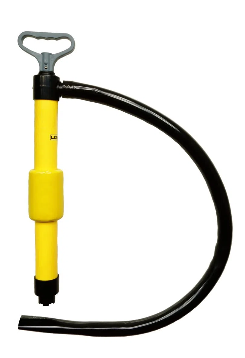 Lomo, bomba de sentina de kayak con manguera