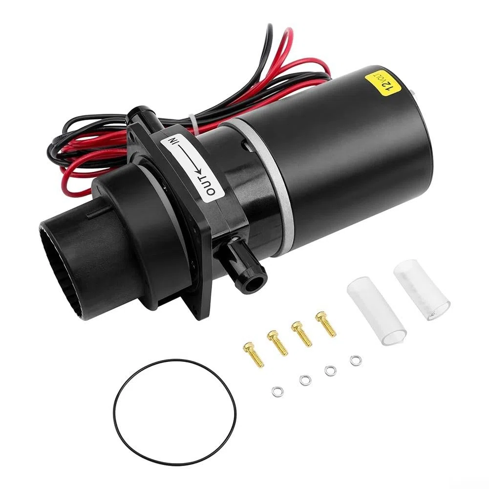 Kit de montaje de sub macerador de inodoro eléctrico marino, bomba de descarga de inodoro eléctrico, para Jabsco 37010-Series 12V