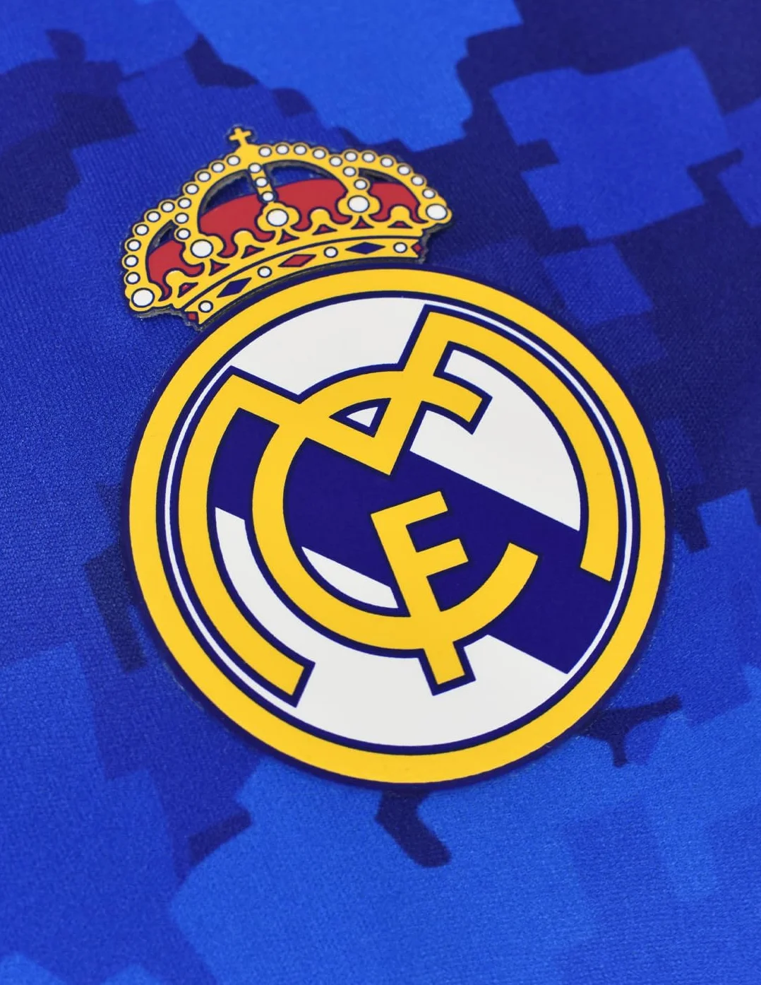 Camiseta Sublimada Azul - Escudo Real Madrid - Official Licensed Product