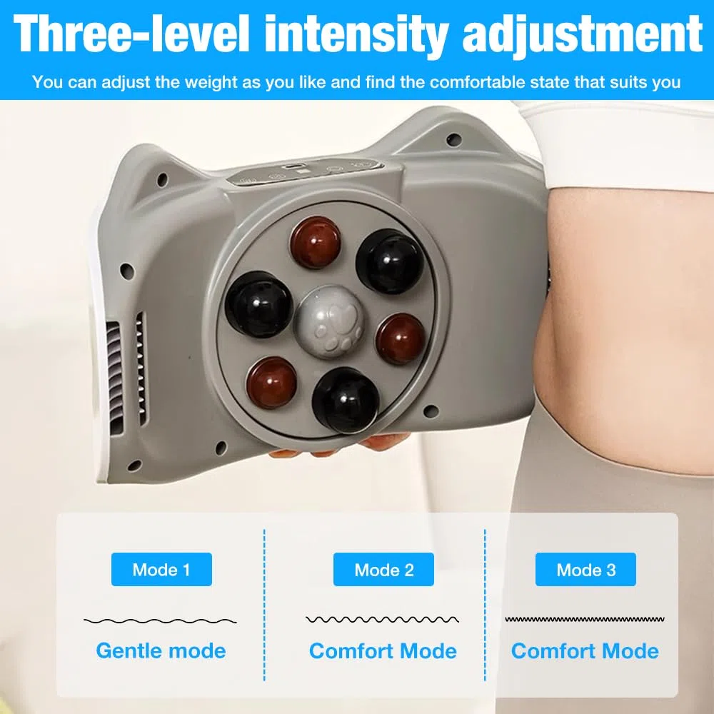 Máquina Reductora De Grasa Abdominal, Masajeador abdominal inalámbrico eléctrico, Cinturón Vibratorio Inalámbrico, para Waist Trainer, Relajación en Oficina, Hogar y Postparto