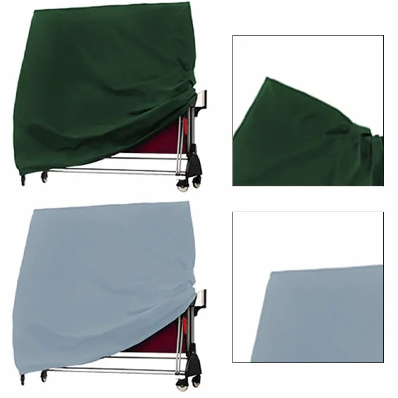 Cubierta antipolvo para mesa de tenis de mesa al aire libre Oxford 210D impermeable 165 x 70 x 185 cm