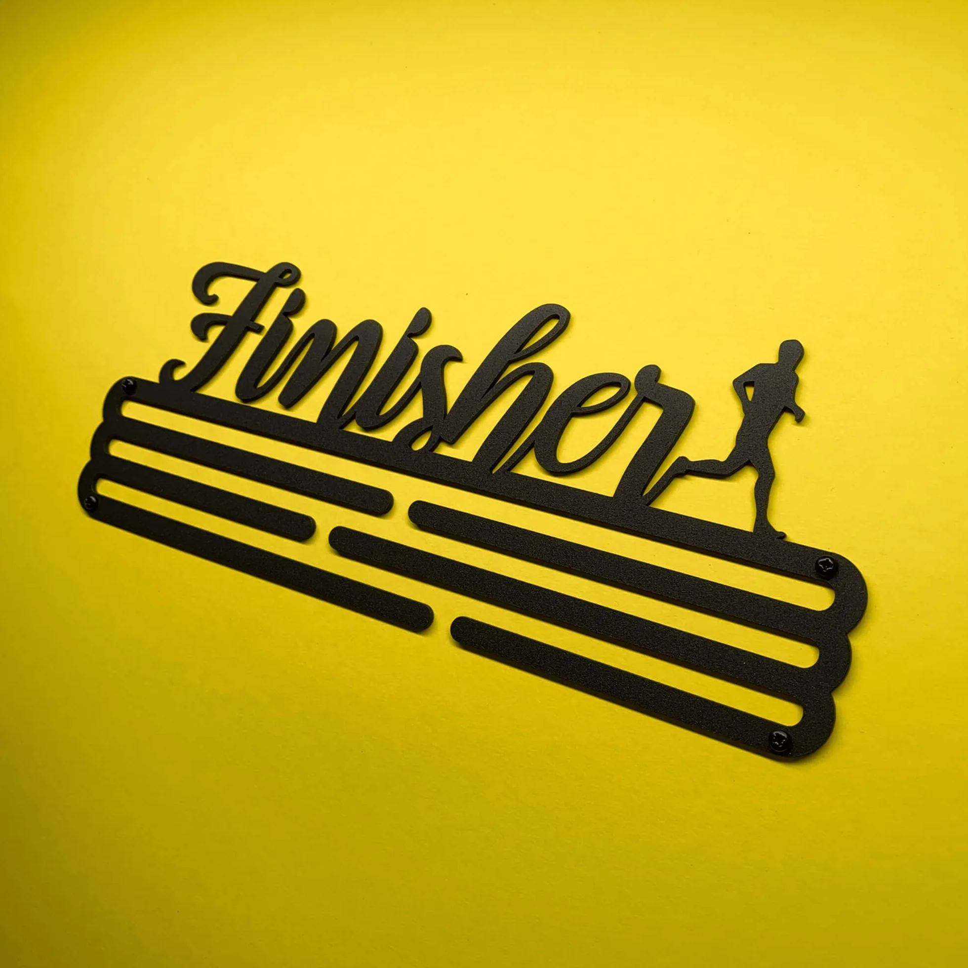 Finisher Sports Medal Hanger Display | Soporte de acero | Marco de montaje en pared