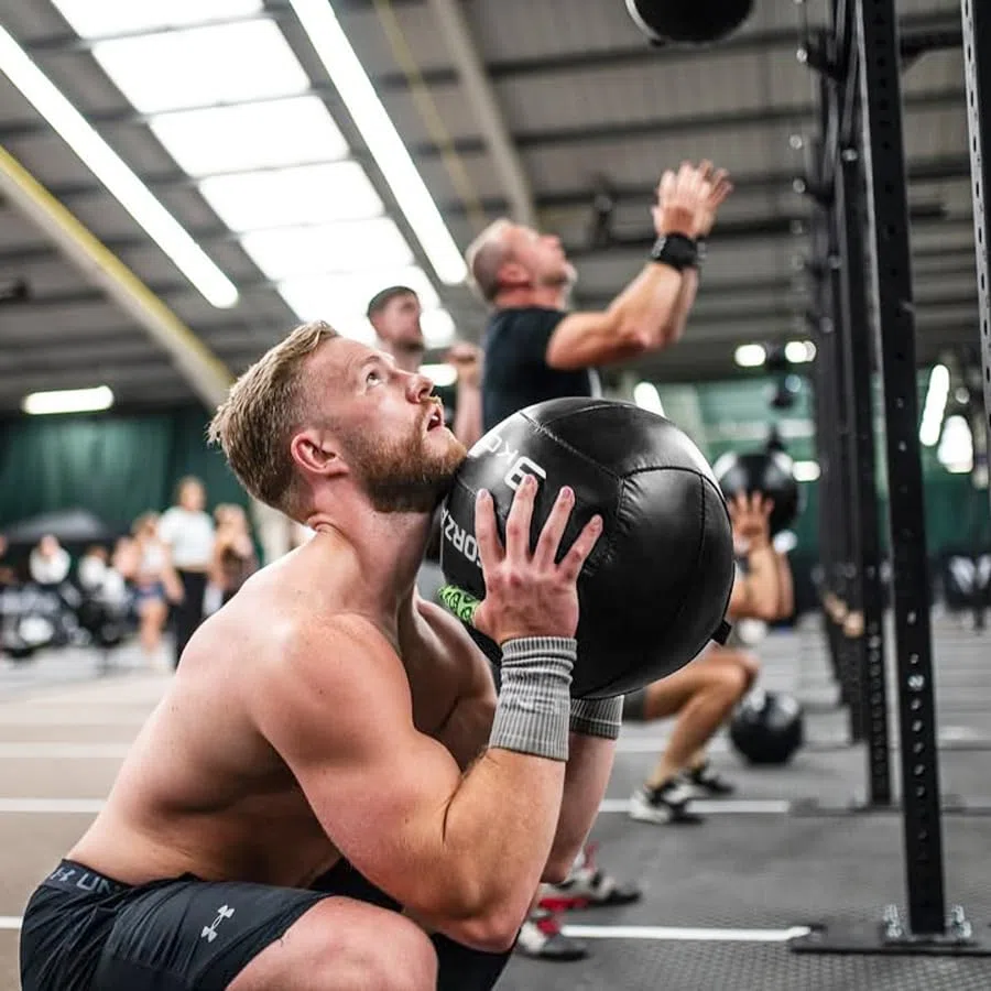 FORZA Balones de Pared [3kg-15kg] | Pelotas de Ejercicio duraderas para Entrenamiento de Fuerza y ​​Potencia: Disponibles Individualmente o en Juegos