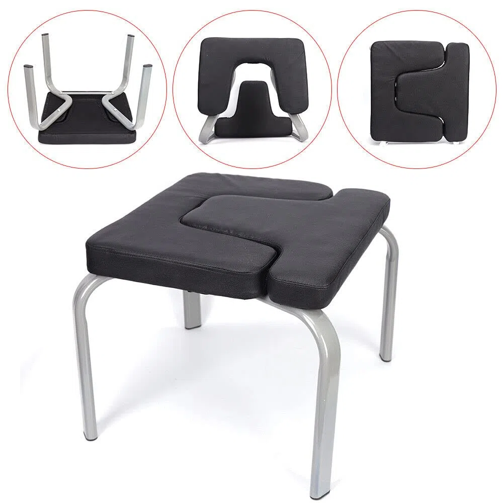 Taburete multifunción para yoga, fitness y yoga, silla invertida, conjunto desmontable, para aliviar la fatiga y construir el cuerpo, capacidad máxima de 200 kg