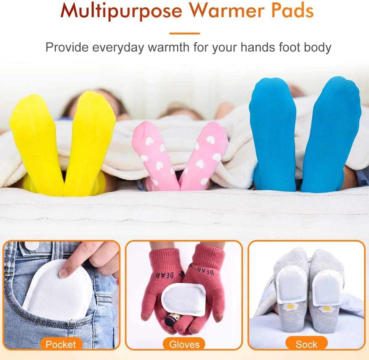 Calentadores de Dedos de los Pies Desechables – 10 o 40 Pares de Calentadores Adhesivos para Pies, Almohadillas Térmicas para Zapatos y Botas, Activación por Aire para Senderismo, Esquí