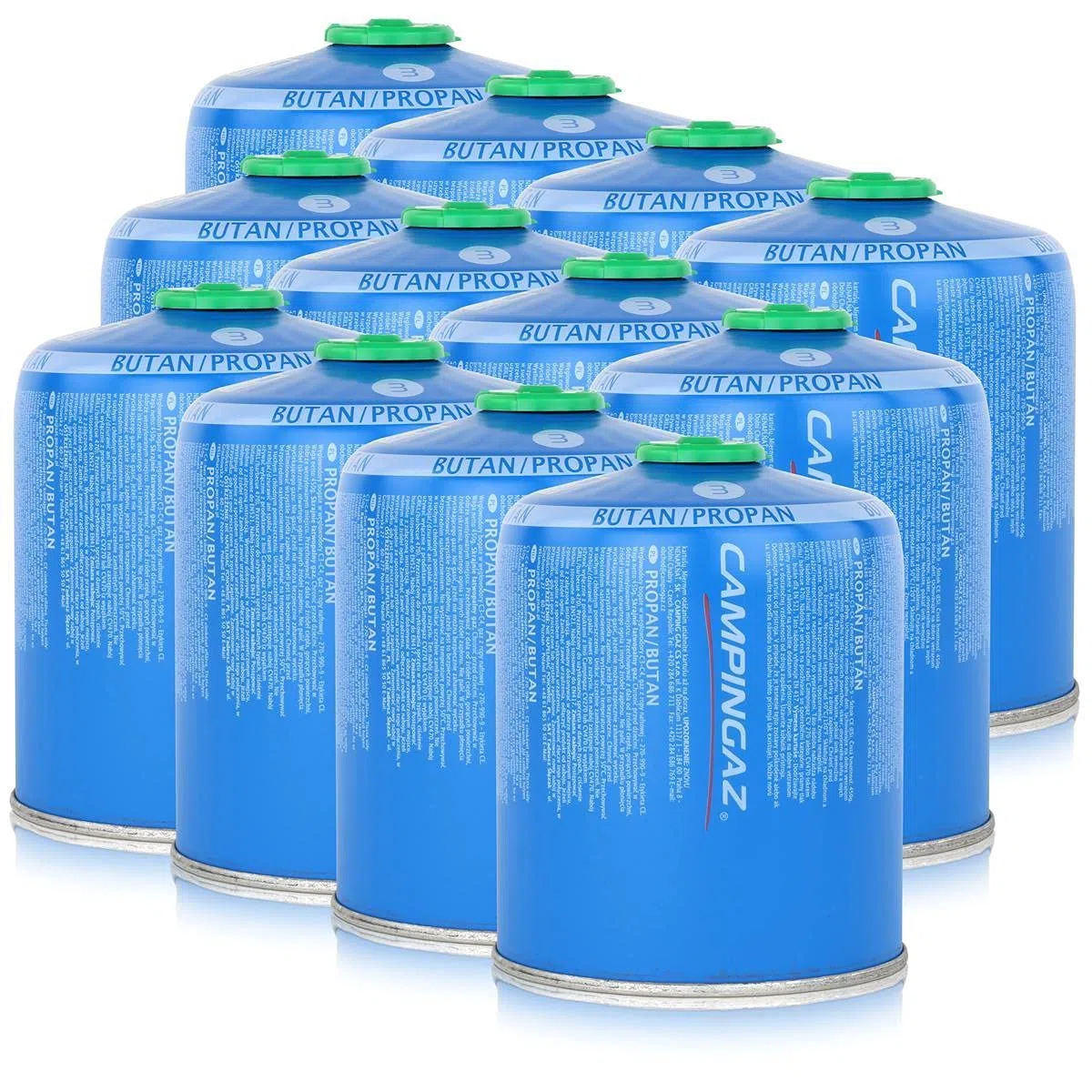 12 x Campingaz CV470 desechables Gas cartuchos Self sellado
