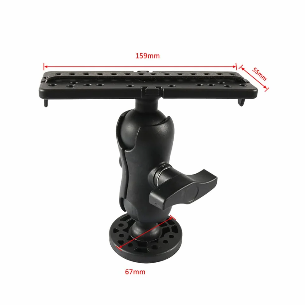 Soporte para sonda de profundidad 360 grados universal para barcos marinos