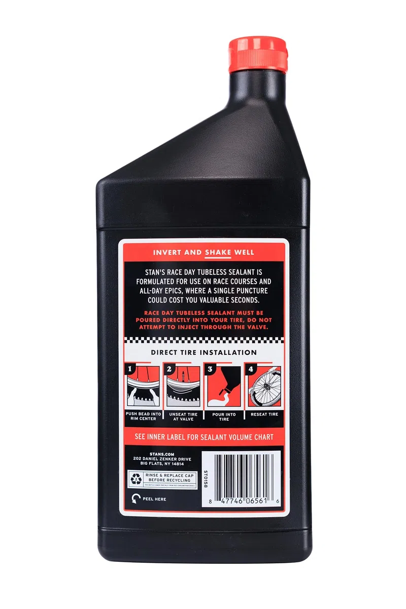NoTubes Stan's Race Day - Sellador de neumáticos sin cámara (1000 ml)