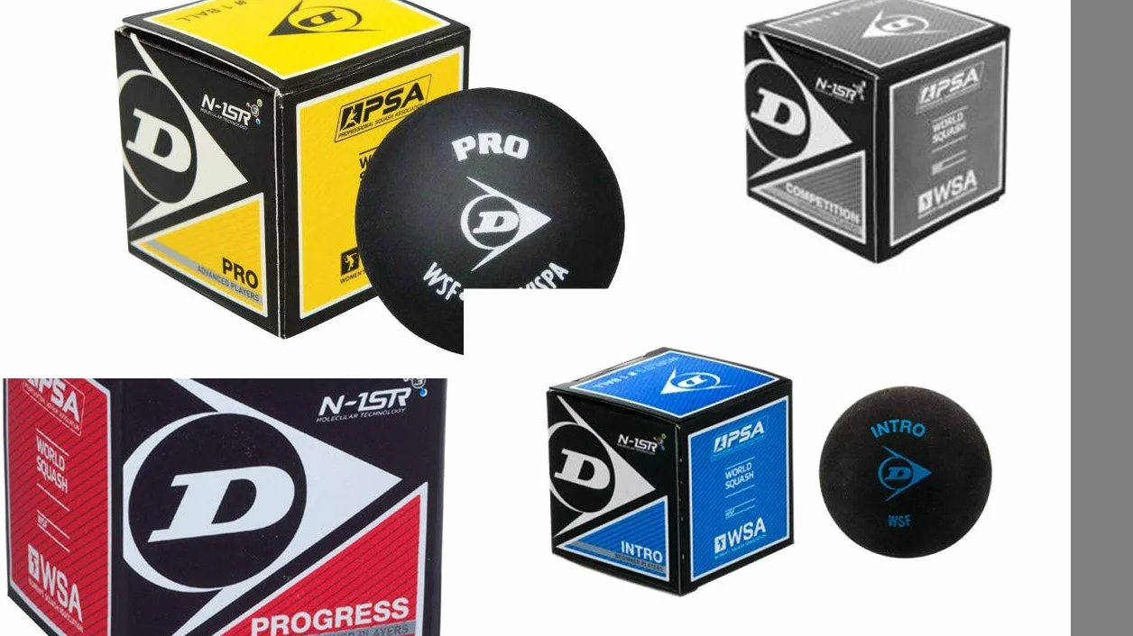 Dunlop Pro Pelotas de Squash 12 Unidades
