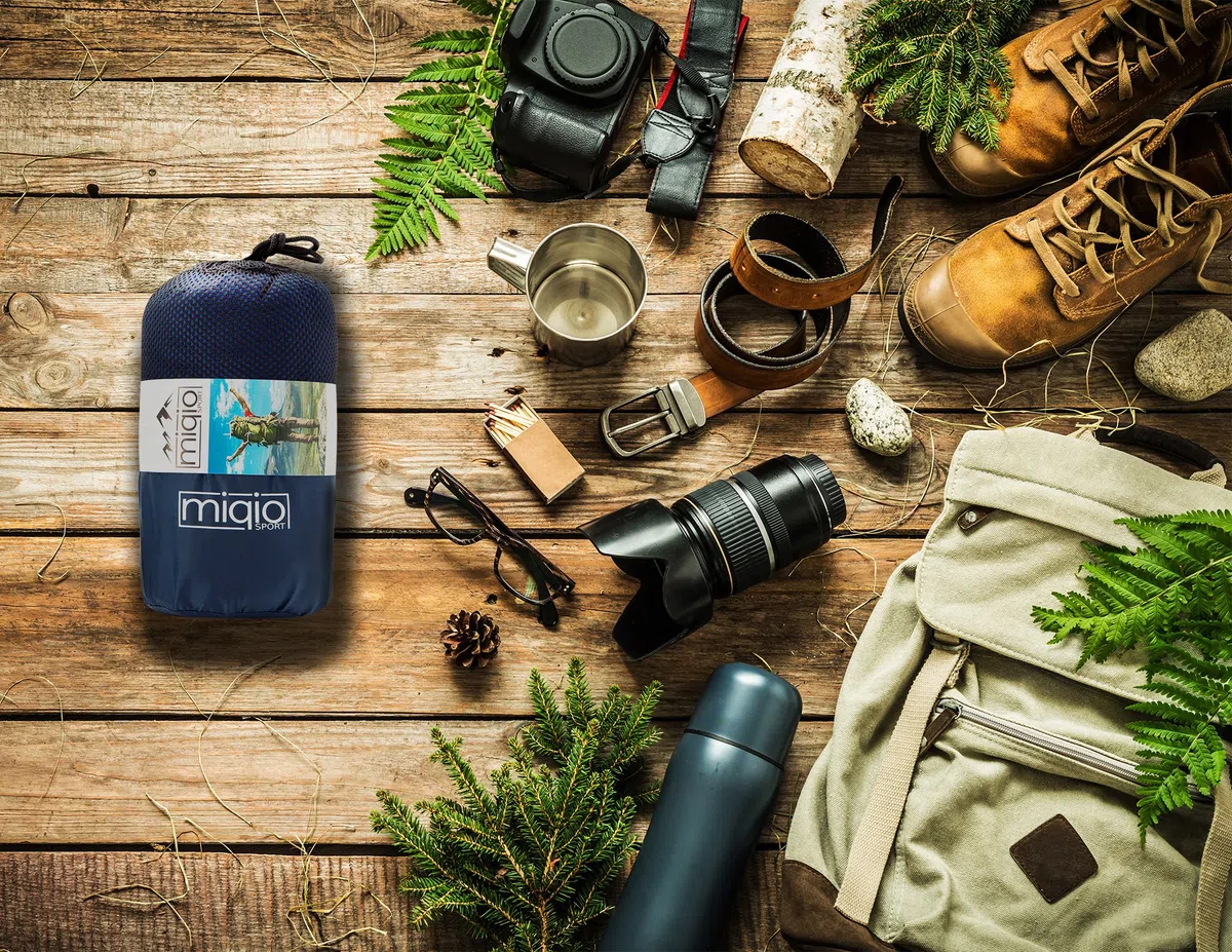 MIQIO 2en1 Saco de Dormir Ligero de Algodón, Saco Sábana Ligera y Sábana de Viaje, Tamaño XL, Sabana Saco de Dormir pequeña y Compacto con Compartimiento de Almohada