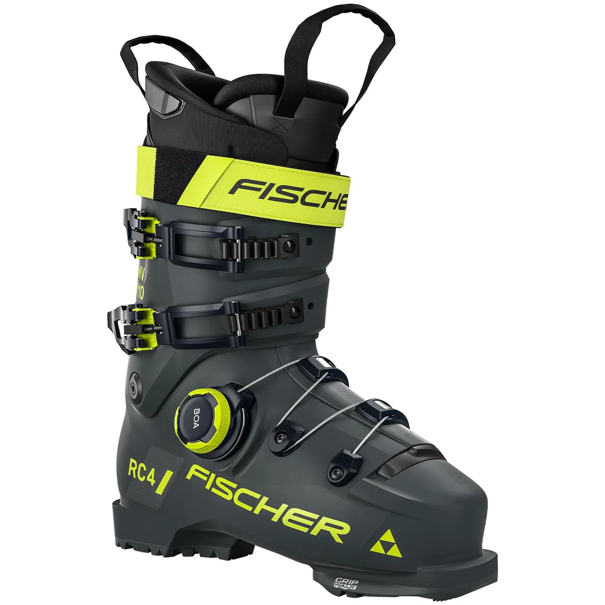 FISCHER Botas de esquí alpino RC4 110 MV BOA para hombre, duraderas, cómodas, de apoyo, ajuste anatómico, para deportes de invierno, para esquí avanzado