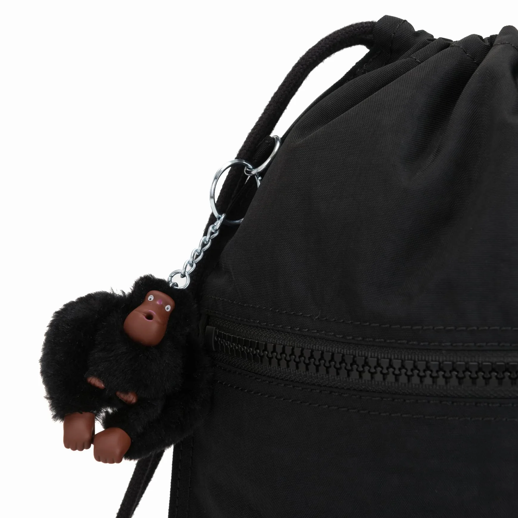 Kipling Supertaboo Mochila Mediana True Black Negro