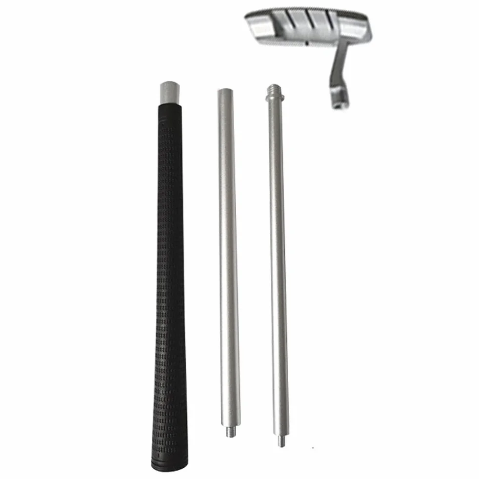 Putter plegable de 3 secciones para hombres y niños, zurdos y diestros, con pelotas