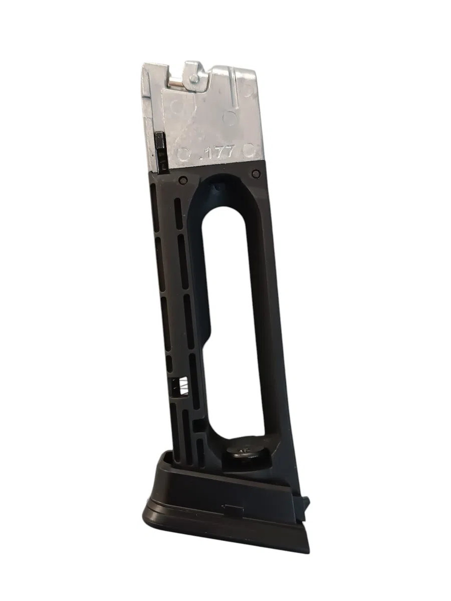 Cargador Compatible con Pistola de CO2 Borner W119 y WG Special Force W119 (Bolas BB's de Acero)