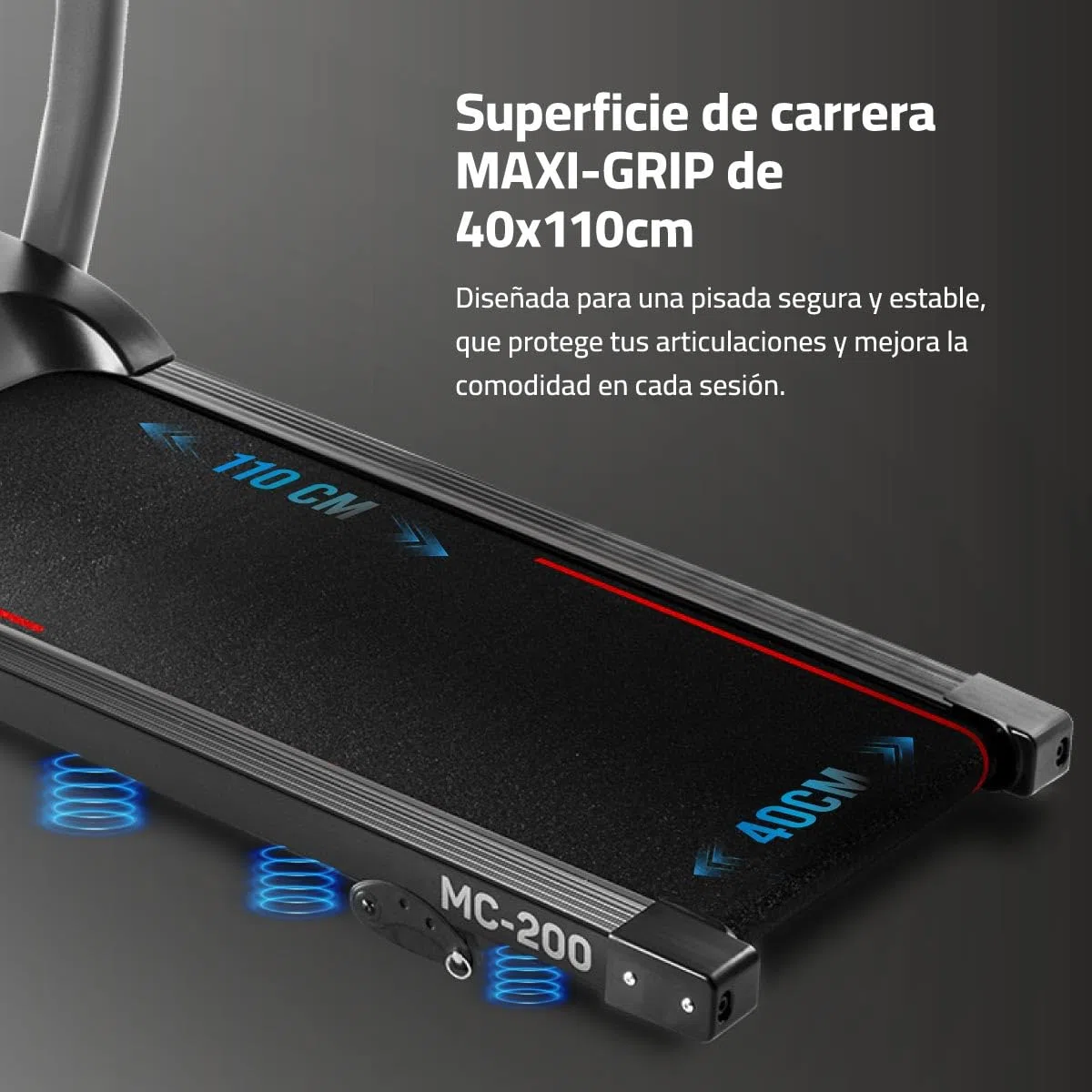 FITFIU Fitness Cinta de Correr Plegable, 1500W 14km/h, inclinación Manual, Superficie 40x110cm, 12 programas, Pantalla LCD, pulsómetro, Ruedas de Transporte