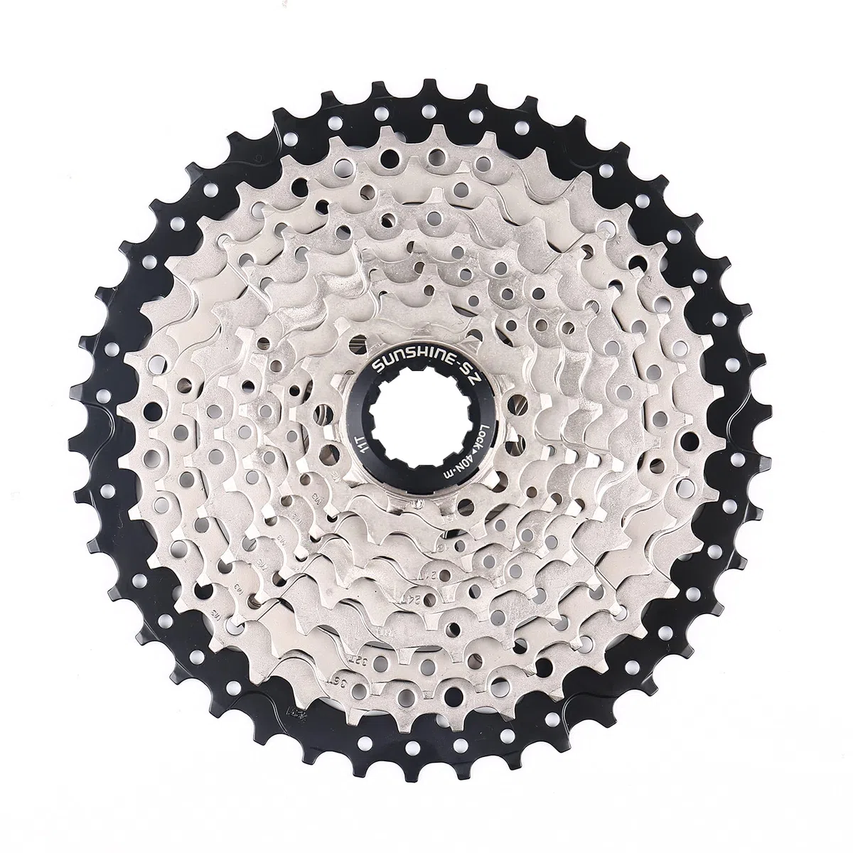 Cassette 10 velocidades, 11-42T, 10 velocidades, con Tornillo B Alargado, para Bicicleta de Carretera, Bicicleta de Carretera Plegable