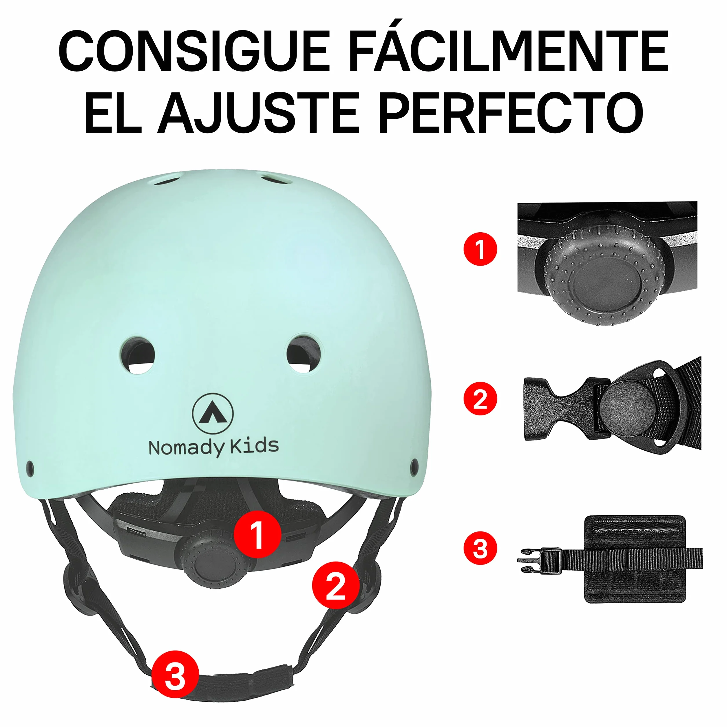 Casco Infantil con Protecciones para Niños 2-10 años