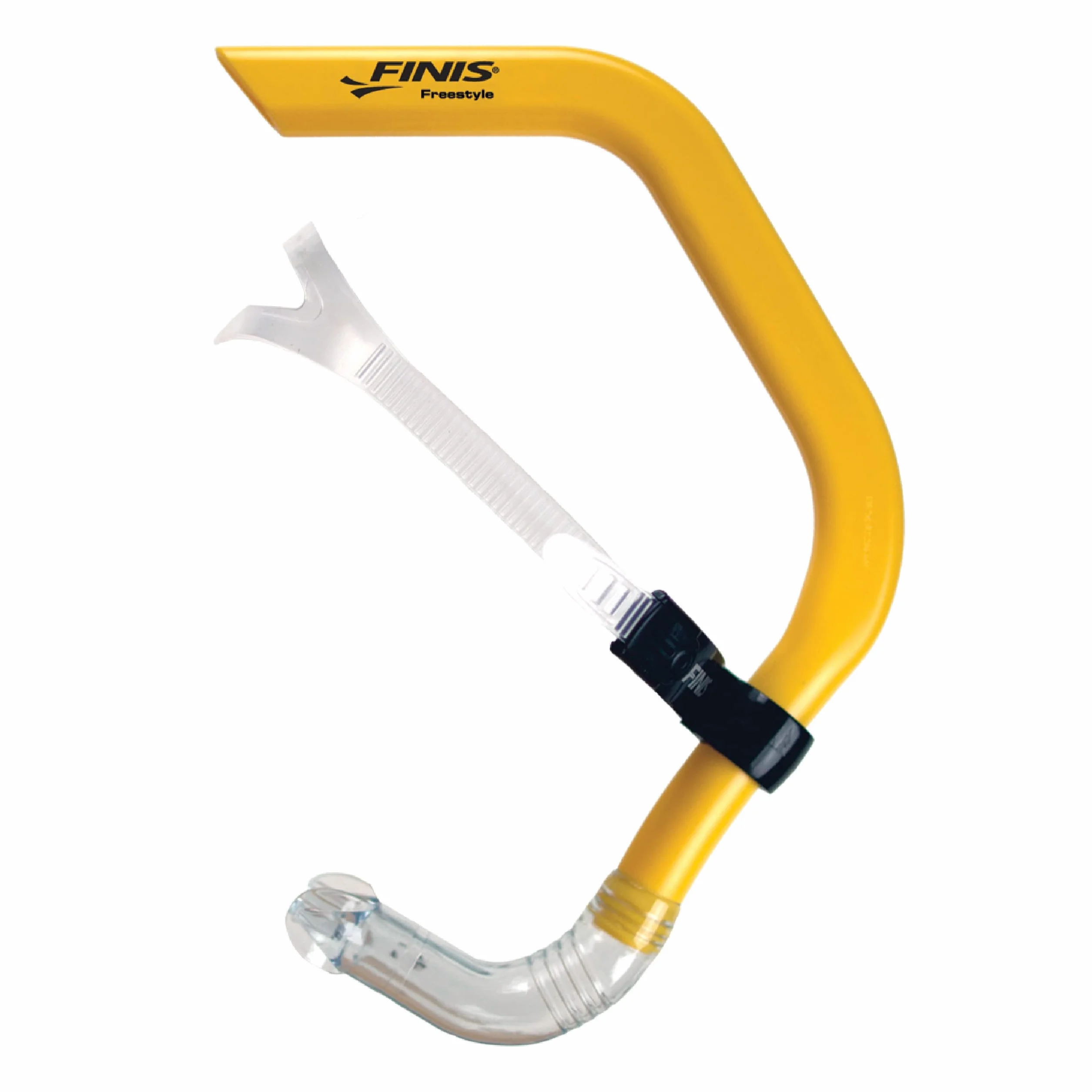 Finis - Tubo de respiración para natación freestyle, color amarillo