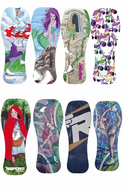 Risport Spinner Patinaje Artístico Hielo Ruedas Entrenamiento