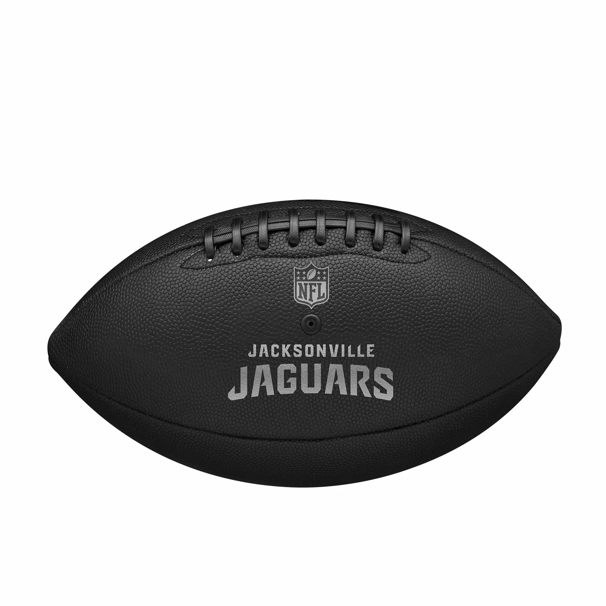 Wilson NFL Team Metallic Premiere Balón de fútbol - Tamaño Oficial, Jacksonville Jaguars