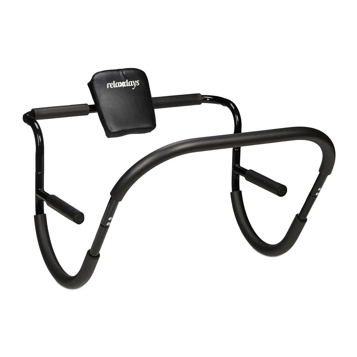 Relaxdays Bauchtrainer, Bauchmuskeltrainer, HxBxT: 68,5 x 69 x 65 cm, effektives Training zuhause, für Sit-Ups