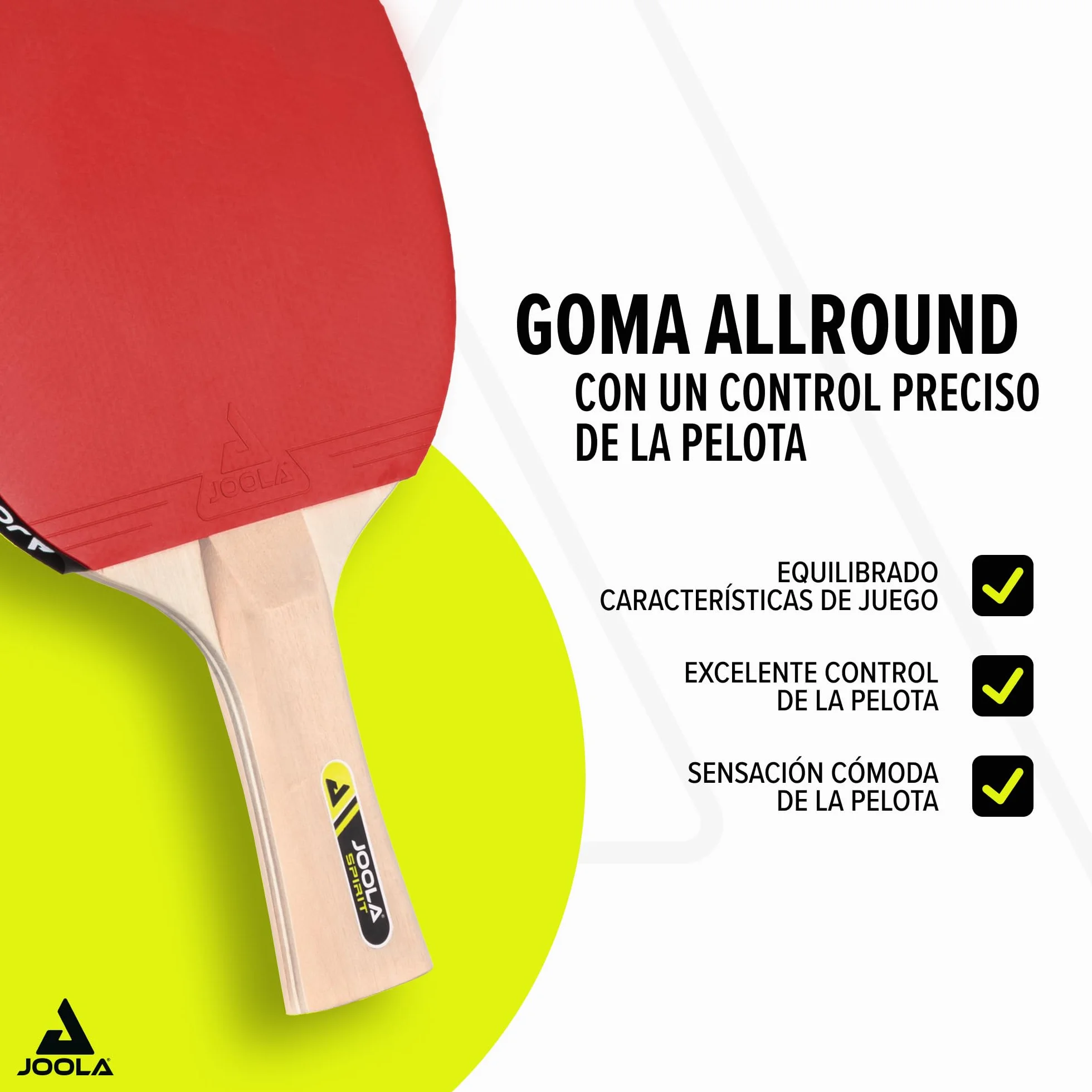 JOOLA Set de Ping-Pong Familiar con 4 Raquetas, Pelotas y Bolsa de Transporte