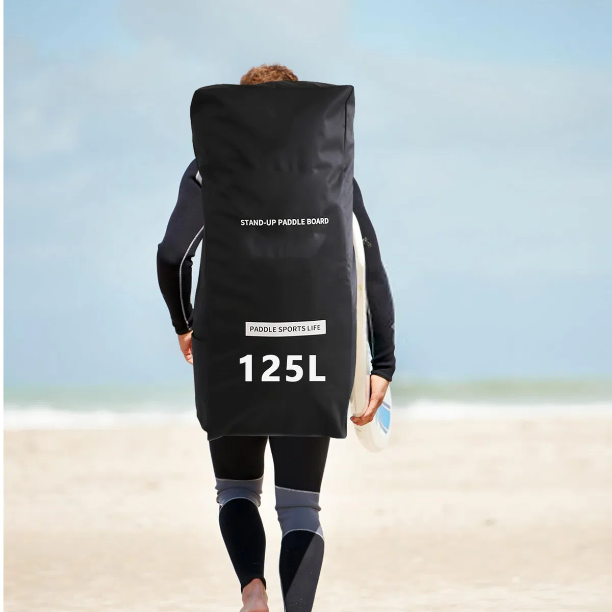 Bolsa de Transporte para Tablas de Paddle,125L Almacenamiento Impermeable para Paddle Board - Mochila Organizadora para Tabla De Surf - para Uso en Hogar, Viajes, Deportes Acuáticos y