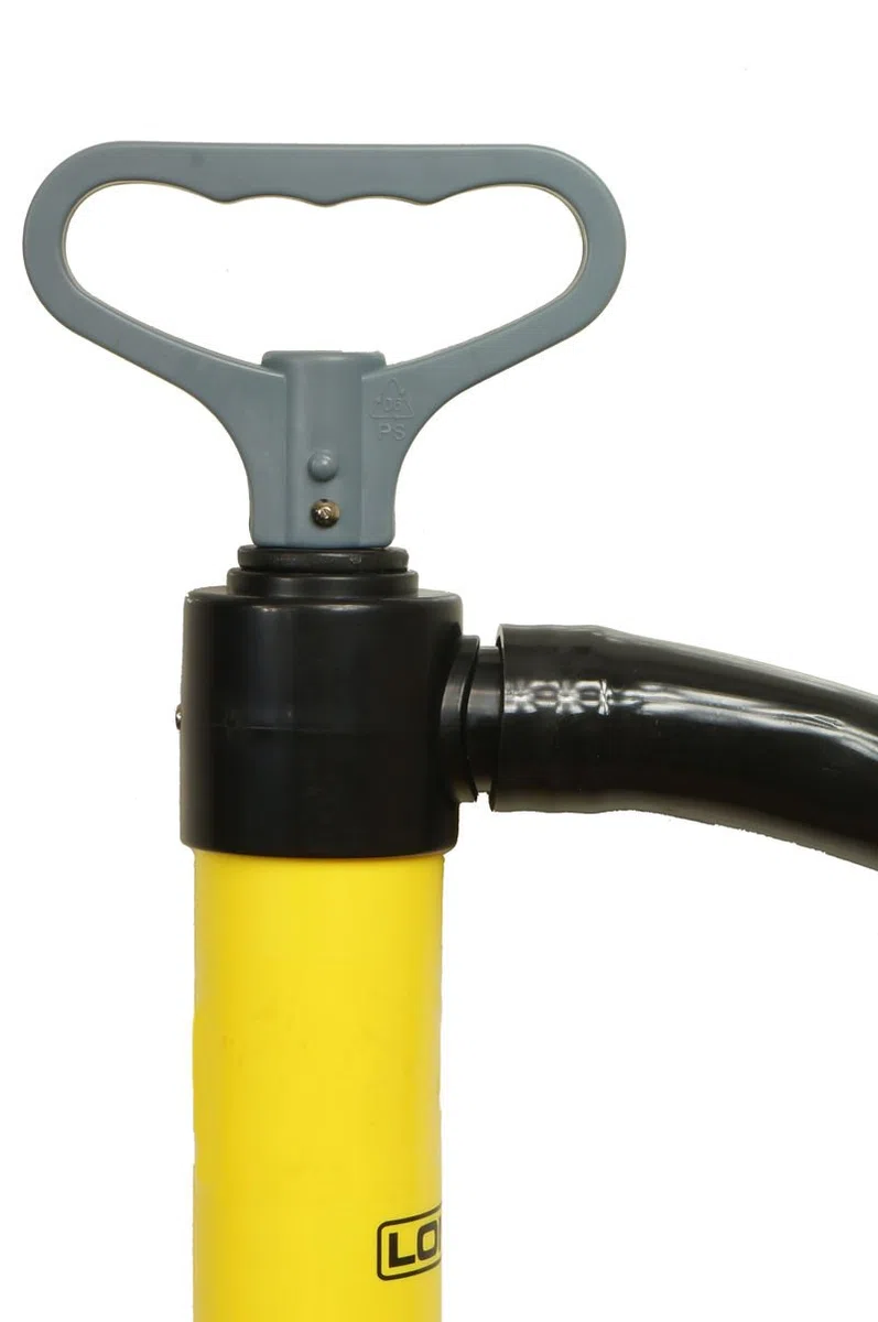 Lomo, bomba de sentina de kayak con manguera