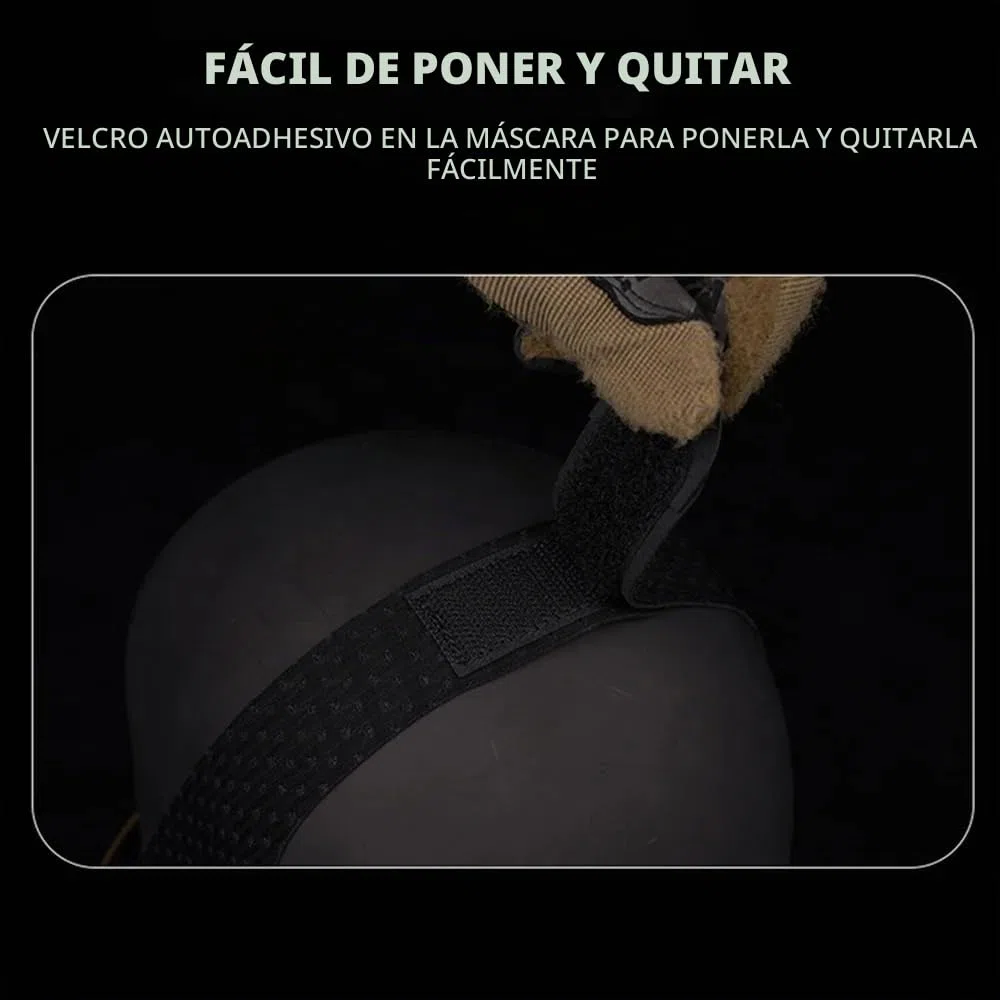 Peminkoo Máscara táctica de Media Cara para Paintball Airsoft máscara Protectora de escorpión diseño Interior de Silicona máscaras de Cosplay Transpirables