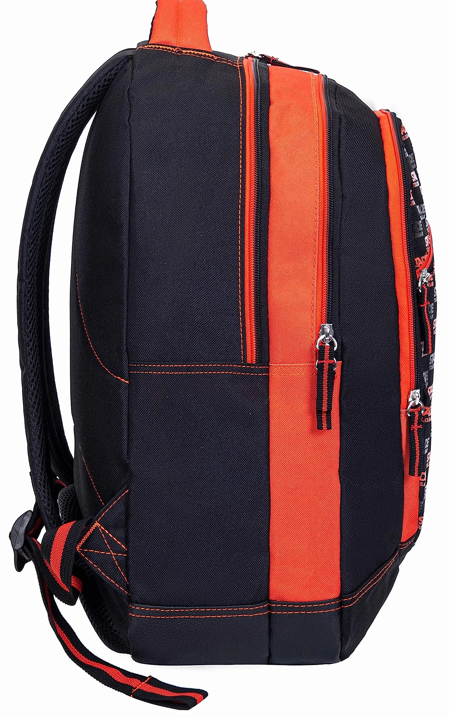 Stade Toulousain - Mochila escolar Toulouse, colección oficial de Rugby, Negro , 32 x 45 x 16 cm