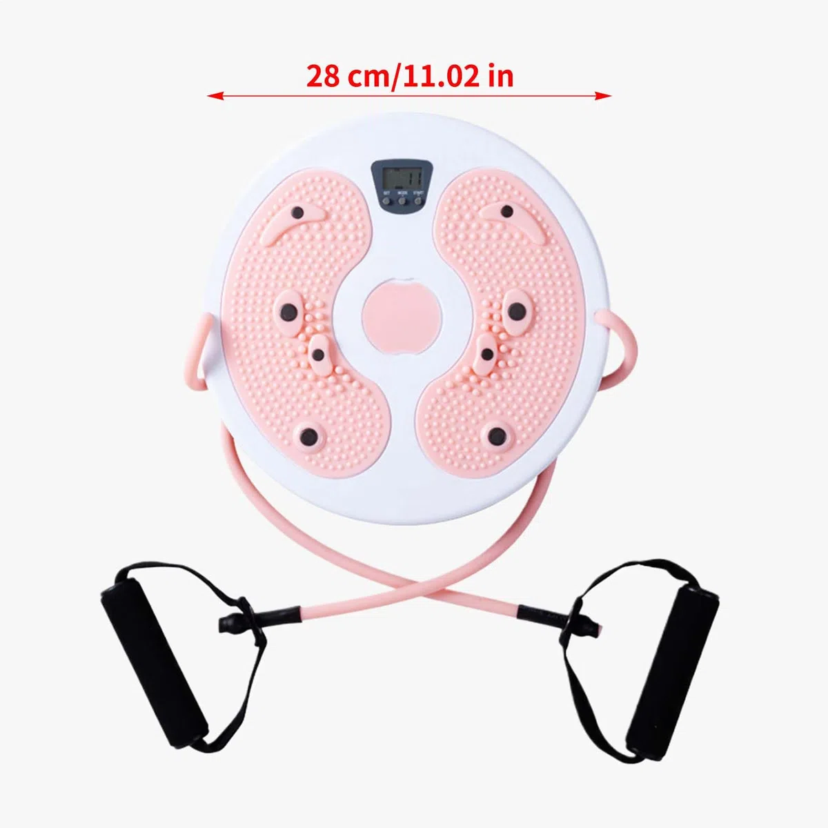 Tabla giratoria para ejercicios – Entrenador de cintura, contador de calorías, tabla giratoria para gimnasio, oficina, entusiastas del fitness, principiantes, mujeres en el puerperio