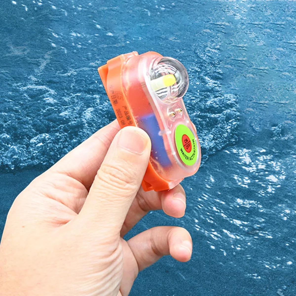 Luces de chaleco salvavidas LED con activación de agua – Juego de 4/8 piezas – Rojas y Verdes para Emergencia en el Mar para Supervivencia en Agua de Emergencia