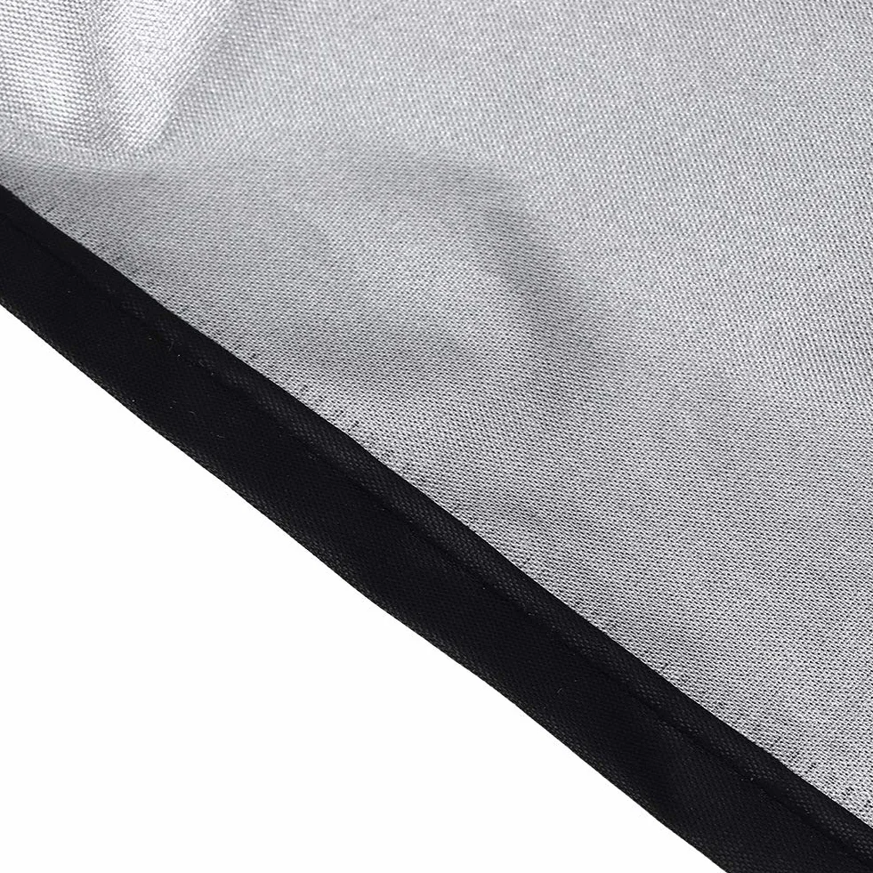 Funda protectora impermeable para mesa de terraza 280x153x73cm poliéster tafetán negro