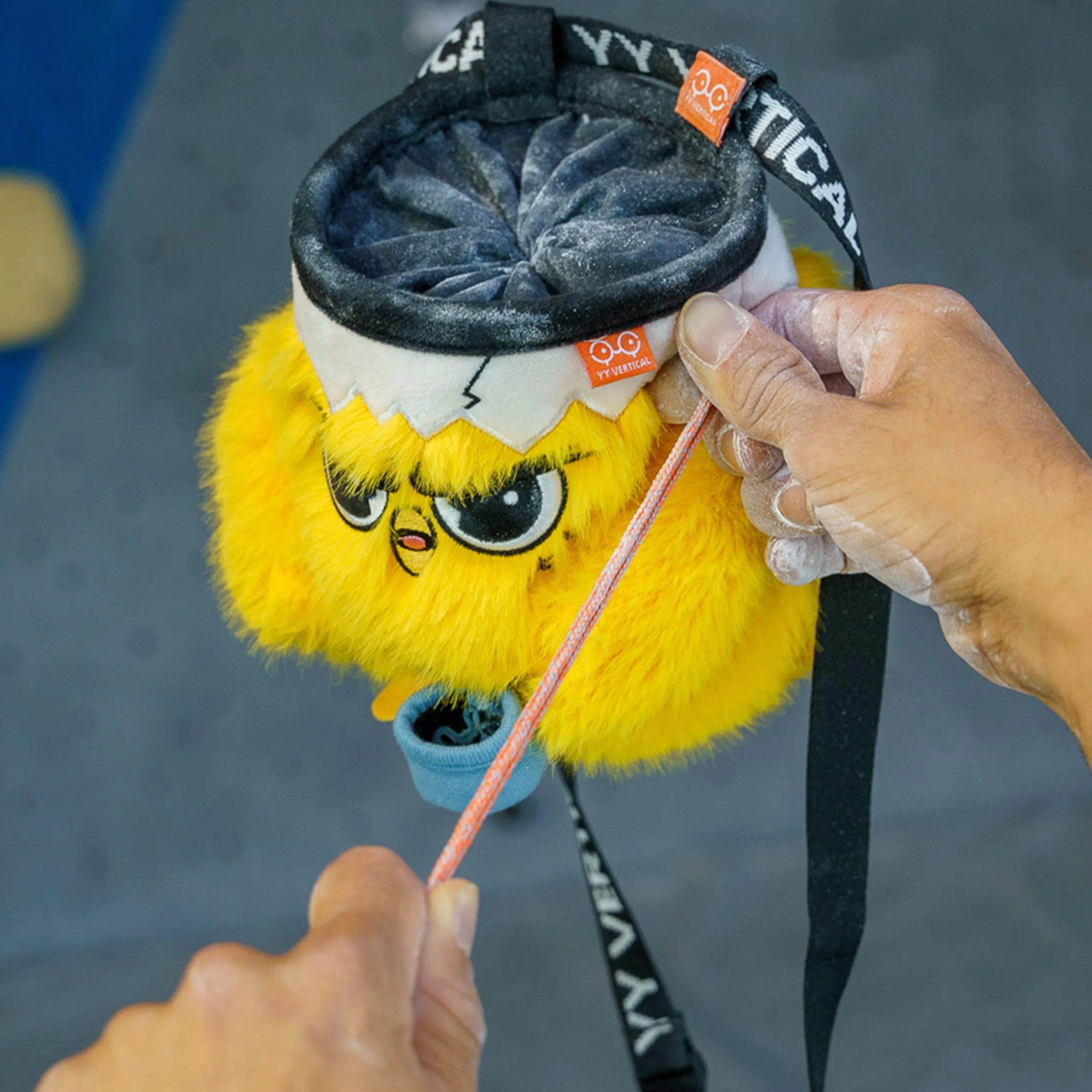 YY Vertical Bolsa de tiza para escalada en roca para adultos y niños