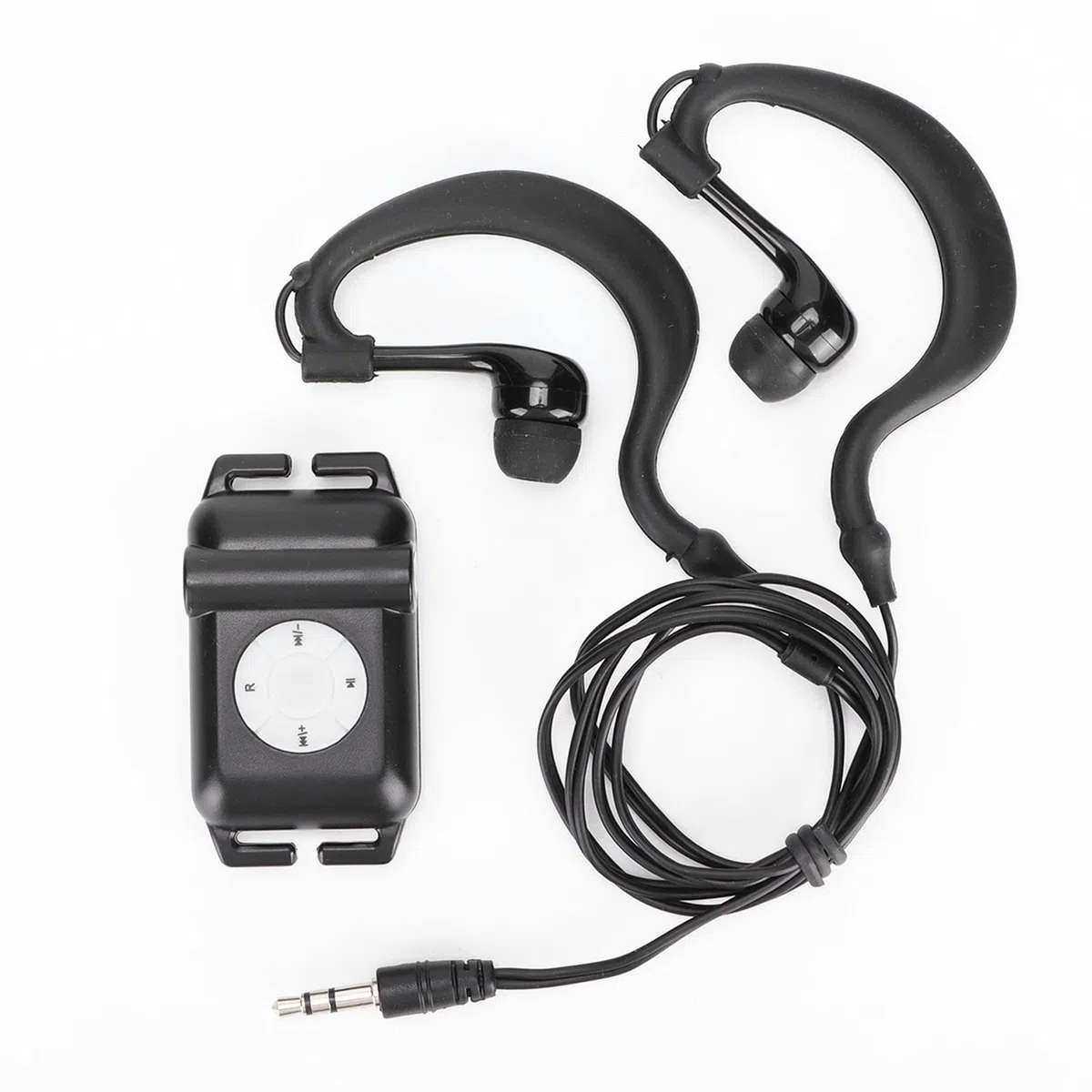 Reproductor de MP3 con Auriculares para Deportes Acuáticos de Natación, 4 GB; IPx8 Resistente Al Agua, 8-10 Horas de Reproducción, Carga Rápida, Radio FM 87MHz-108MHz