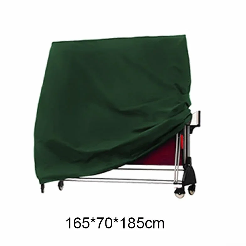 Cubierta antipolvo para mesa de tenis de mesa al aire libre Oxford 210D impermeable 165 x 70 x 185 cm