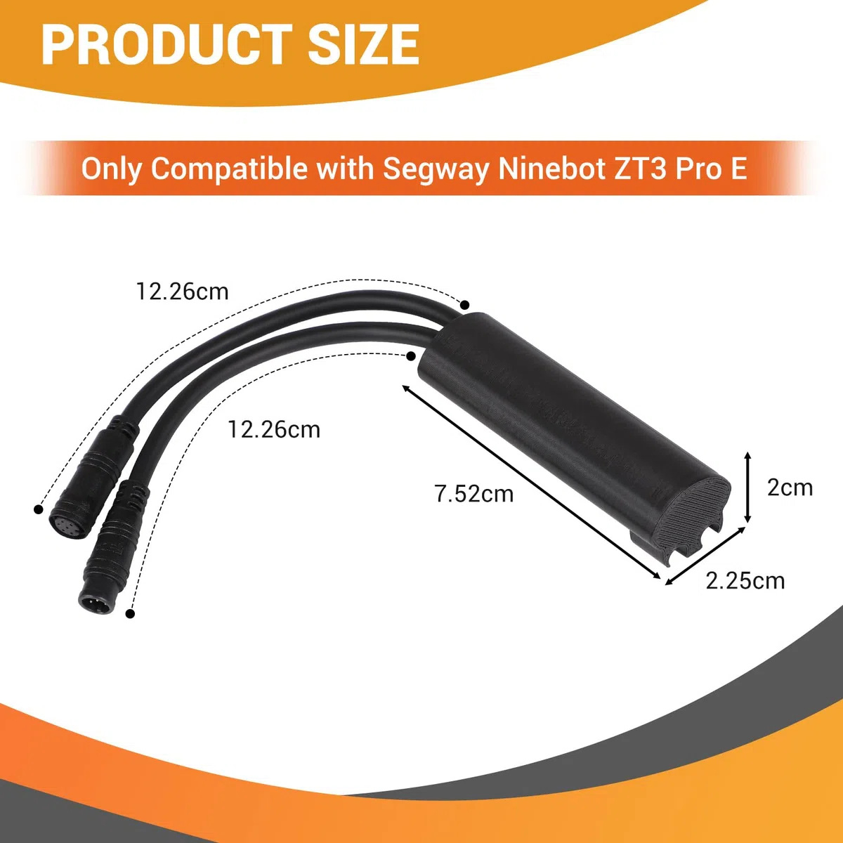 Cable de Liberación de Velocidad Compatible con Segway Ninebot ZT3 Pro E, Segway ZT3 Pro Accesorios, Cable Especial para 35-40 km/h, para Mantenimiento y Prueba