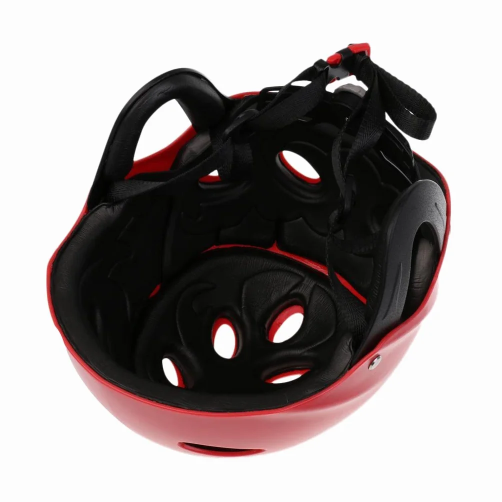 Casco de deportes acuáticos CE ABS EVA talla L rojo para kayak canoa vela patineta remo