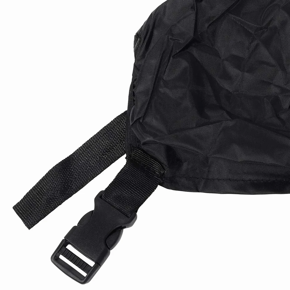 Funda protectora impermeable para mesa de terraza 280x153x73cm poliéster tafetán negro