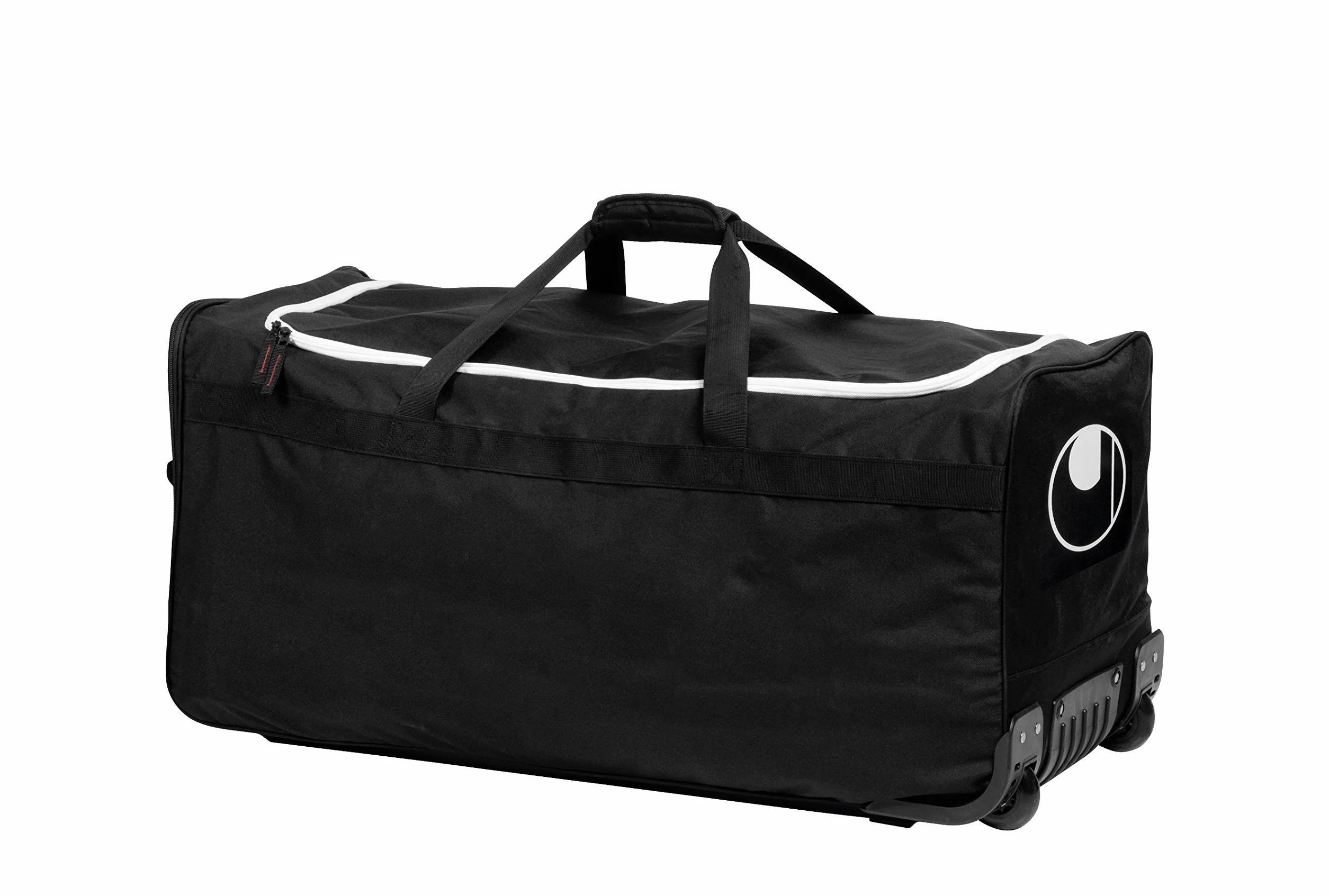 Uhlsport Basic Line 110 L Travel & Team Kitbag - Bolsa de Viaje con Ruedas (Talla XL), Color Negro