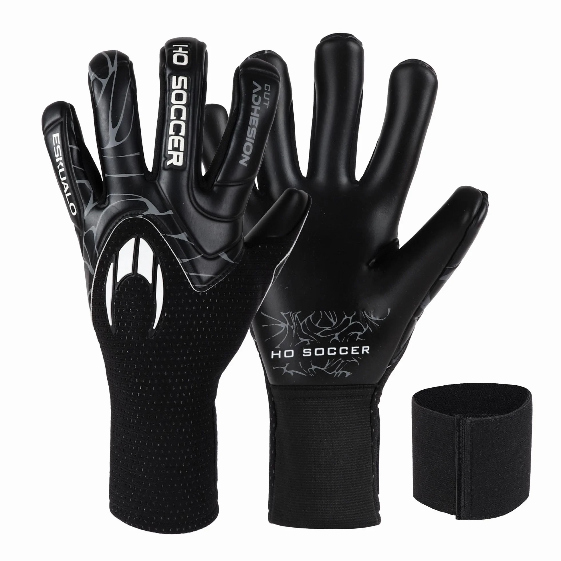 HO Soccer ESKUALO Blackout Guantes de Portero