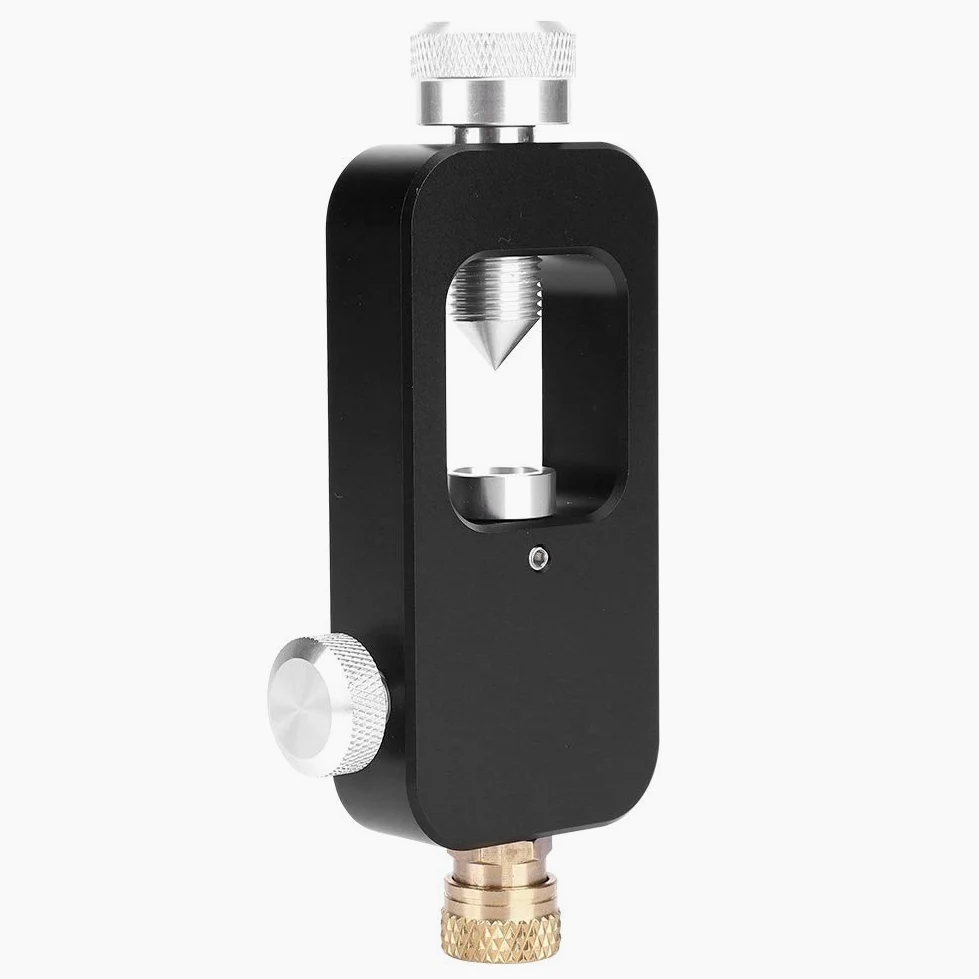 Adaptador de Recambio para Tanques de Oxígeno de Buceo, Válvula de Cilindro Submarino Profesional en Aluminio Ligero y Resistente (Portátil)