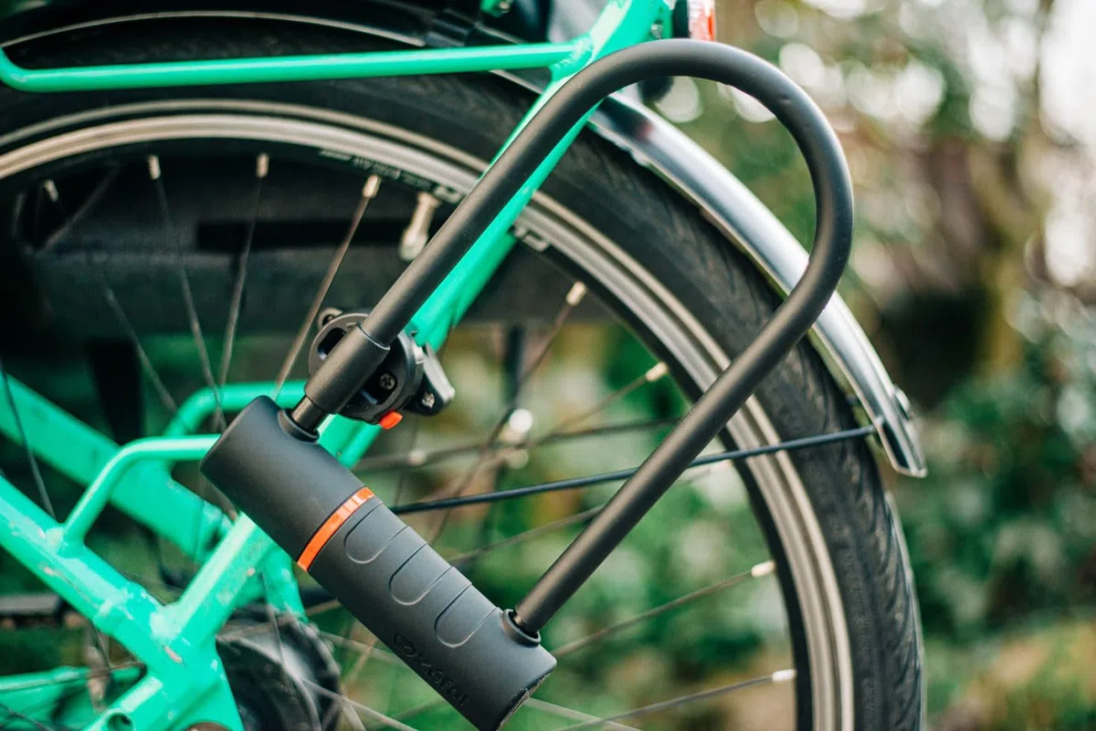 K-Traz U17 - Candado para Bicicleta en U con Llave - Alta Seguridad - Antirrobo Bicicleta Certificado - Candado Bici