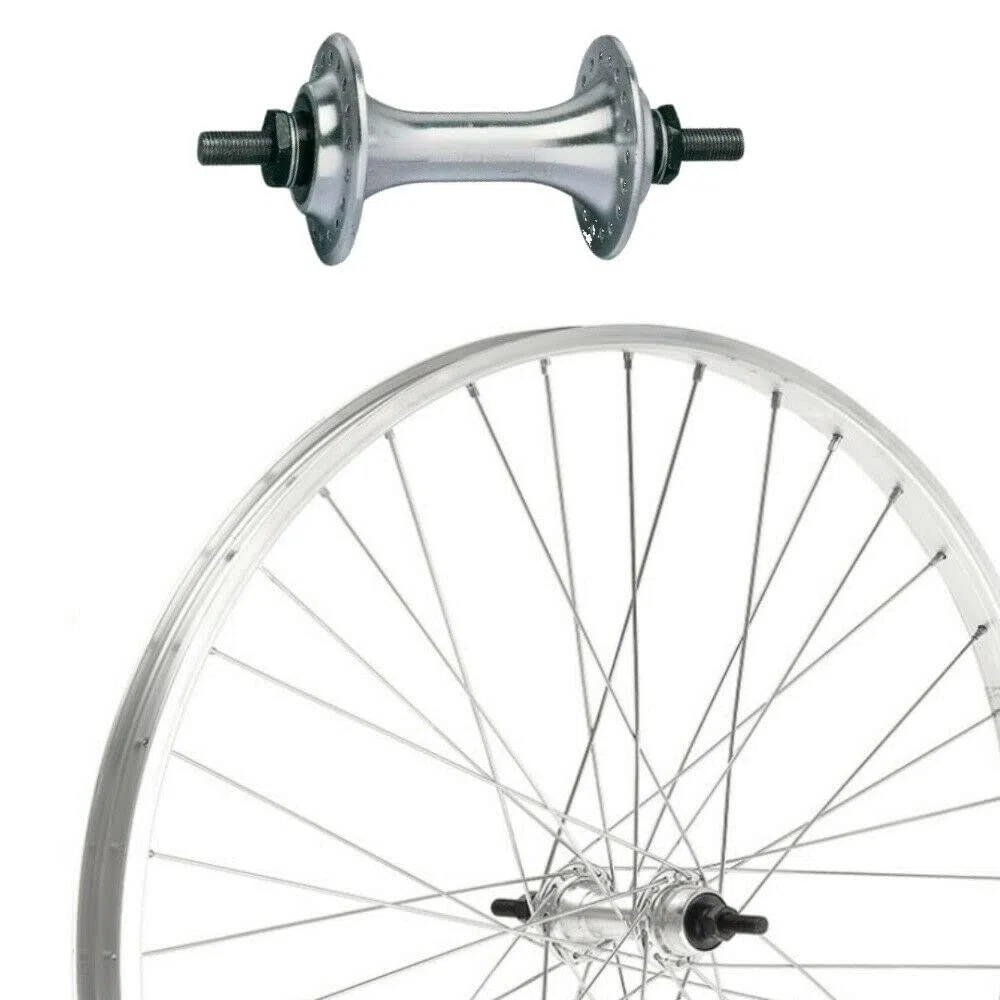 Rueda de llanta trasera 24 x 1.75 buje 6/7 velocidades + llanta delantera 24 x 1.75 para bicicleta de 24" City Bike