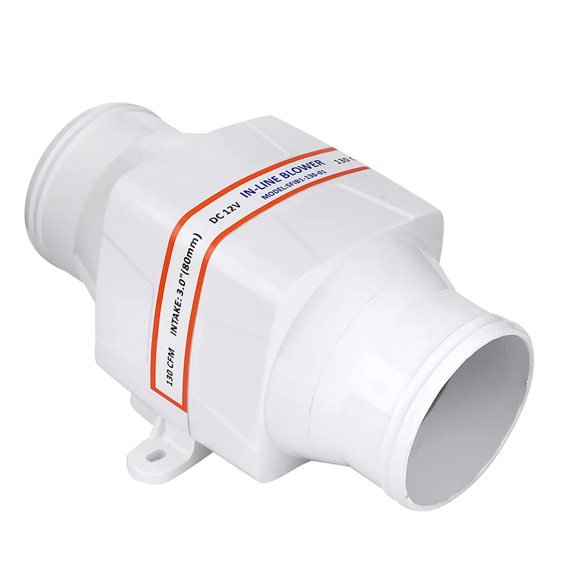 Wakects Ventilador de Extracción en Línea, 75mm, para Yates, Edificios, Caravanas