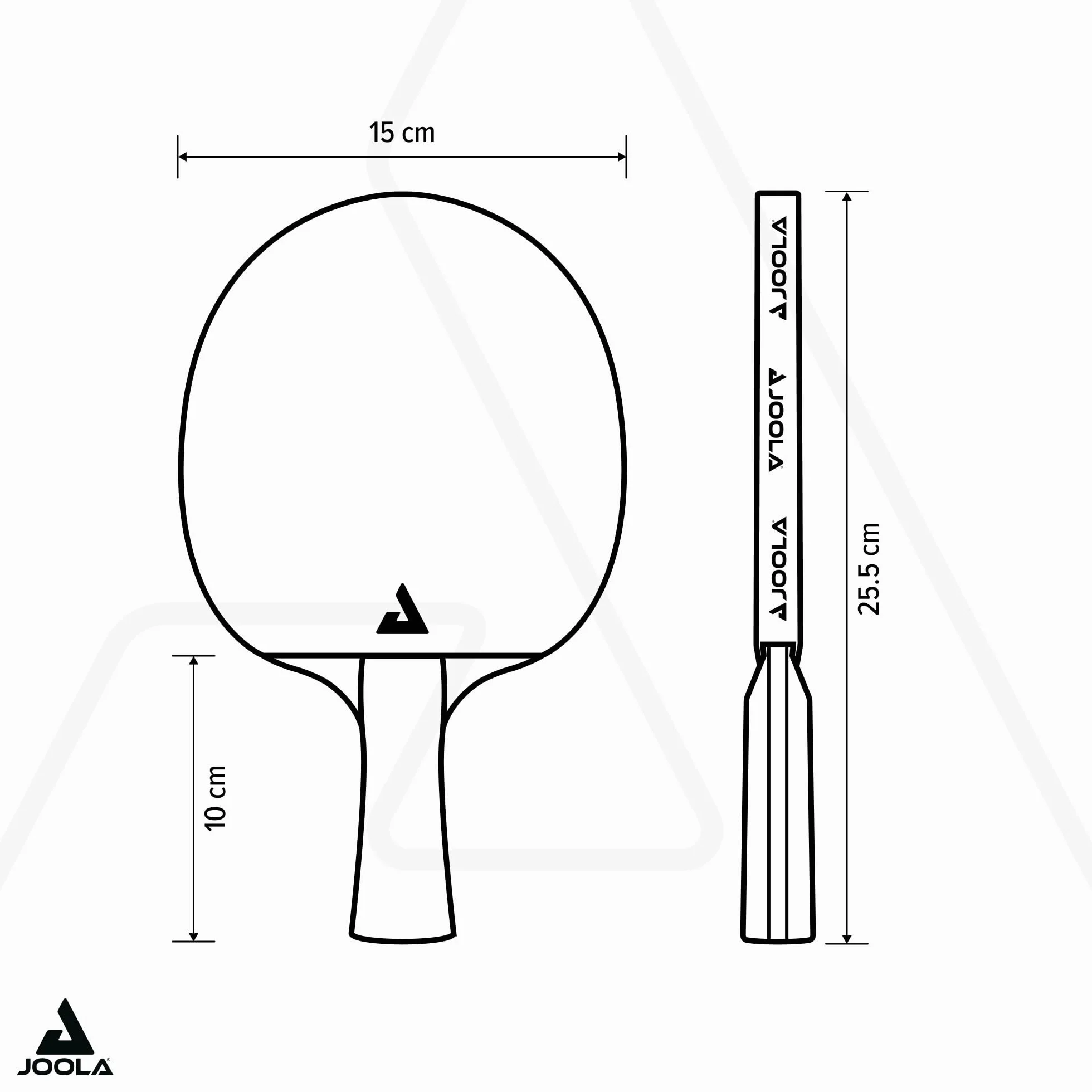 Joola Carbón Pro Raqueta de Ping Pong