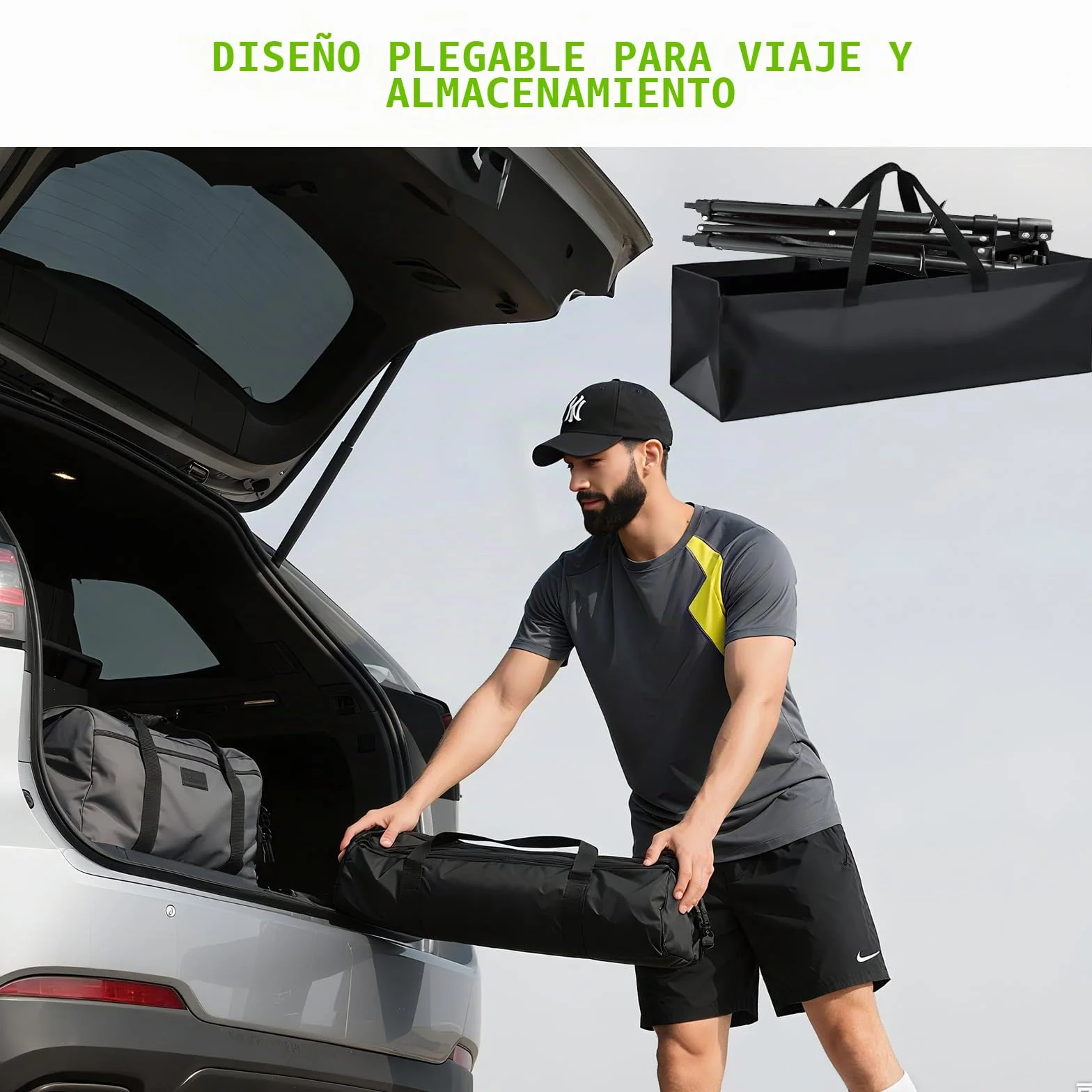 Moricher Canasta de pelotas de tenis con ruedas – Cesta de pelotas de tenis plegable de altura ajustable con bolsa de almacenamiento, 150 pelotas de pickleball y capacidad para pelotas de tenis