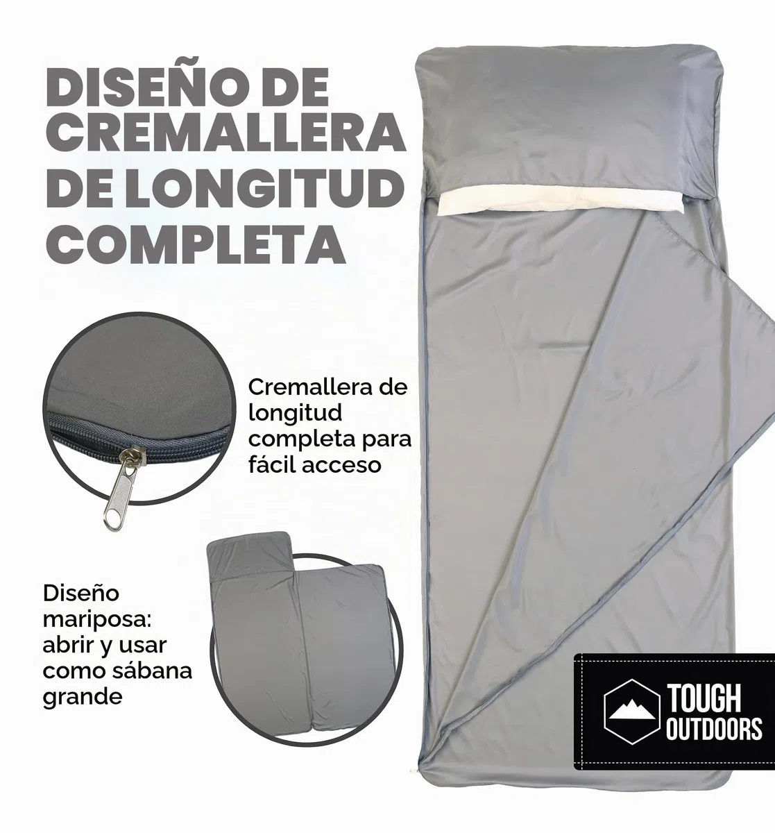 Forro para Saco de Dormir, Saco de Dormir para Adultos y sábanas de Viaje, Saco de Dormir de Viaje para mochileros, hoteles y albergues, Forro Ligero Individual y Doble para Saco de Dormir para